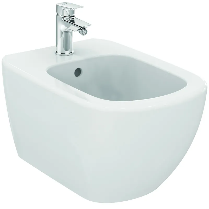 Bidet suspendu Tesi avec fixation invisible (T355201)