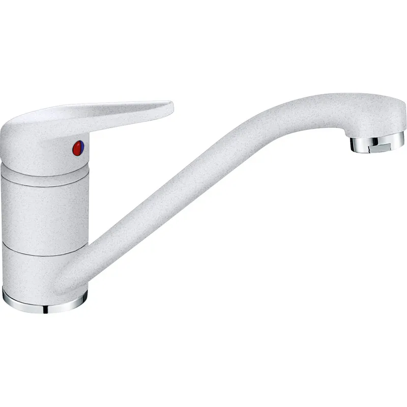 Novara Plus mitigeur à bec blanc polaire pour évier (115.0470.658)