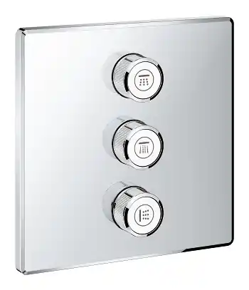 Grotherm Smart Control New - Set de finition avec 3 sorties (29127000)