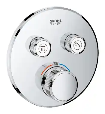 Grohtherm SmartControl Thermostatique pour installation encastrée 2 sorties (29119000)