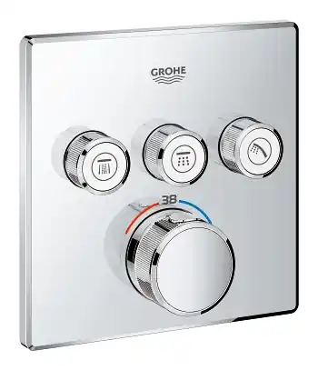 Grohtherm SmartControl Mitigeur encastré thermostatique 3 sorties (29126000)
