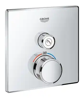 Grotherm Smart Control New - Thermostatique pour installation encastrée 1 sortie (29123000)