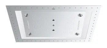 RAINSHOWER F-SERIES - AquaSymphony Plafonnier 6+ jets avec lumière (26373001)