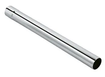 Rallonge tube de chasse, Chromé (37114000)