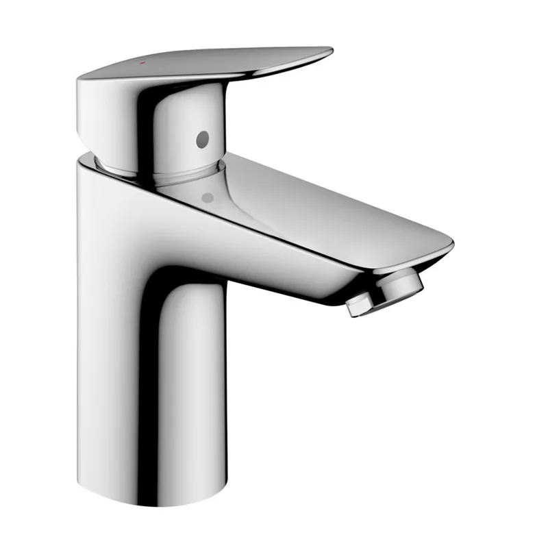 Logis Mitigeur de lavabo 100, avec tirette et vidage synthétique, Chrome (71100000)