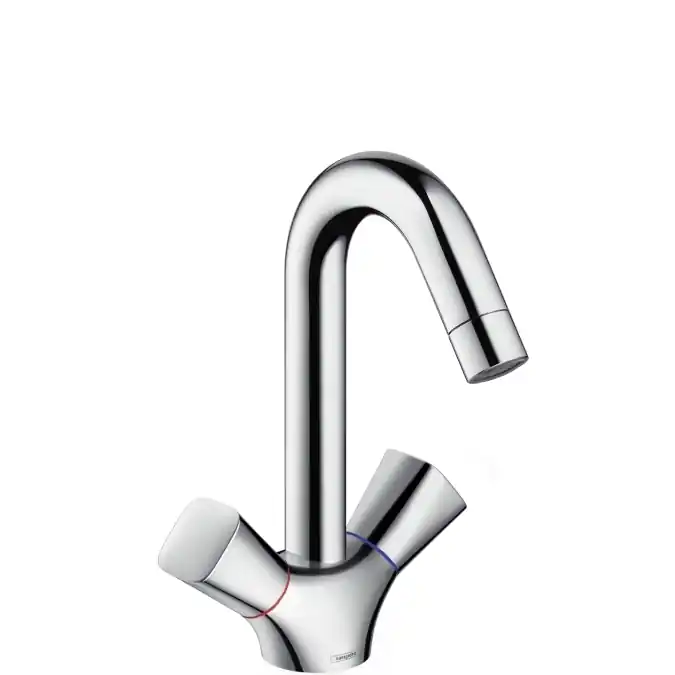 Logis Mélangeur lavabo sans tirette ni vidage, chromé (71221000)