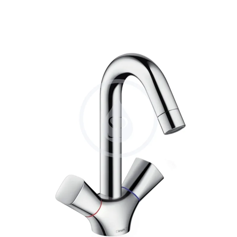Logis Mitigeur de lavabo avec garniture de vidage, Chrome (71222000)