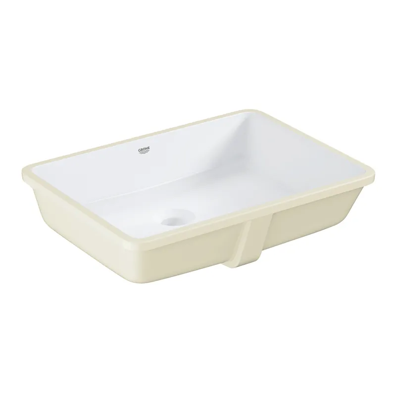 Cube Ceramic vasque à encastrer par dessous 50 cm, blanc (G3948000H)