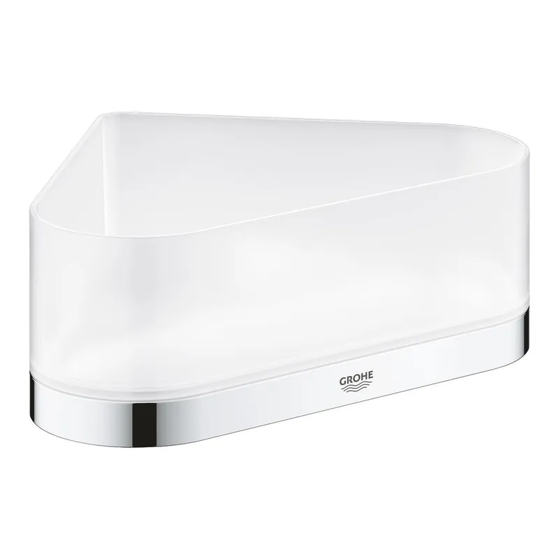 Selection panier d‘angle avec support, chrome (G41038000)