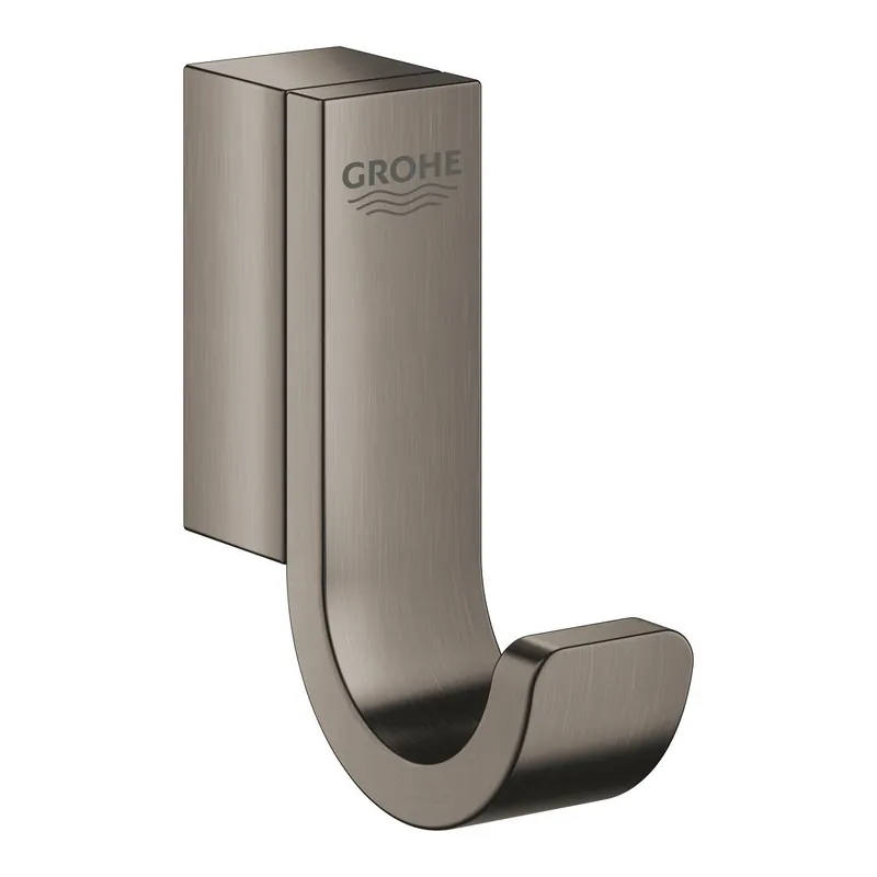 Selection patère murale, hard graphite brossé (G41039AL0)