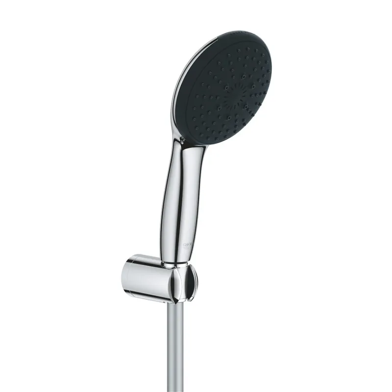 Vitalio Start 110 Set de douche avec support mural + Douchette 3 jets, chrome (G26769001)