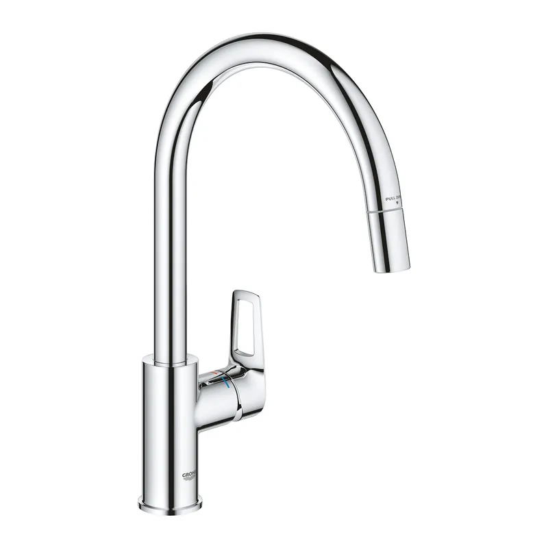Start Loop mitigeur monocommande évier avec douchette, chrome (G30556000)