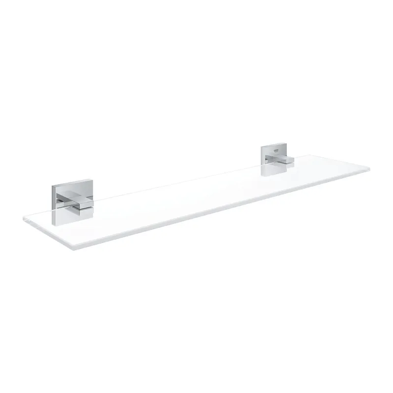 SK0090737-FR20260706-175633-0 Start Cube tablette porte-savon en verre 53 cm avec fixations cachées, chrome (G41109000)