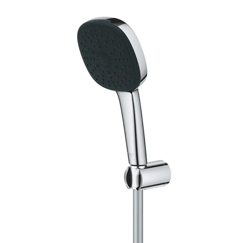 Vitalio Comfort 110 set de douche avec support mural + Douchette 3 jets, chrome (G26176001)