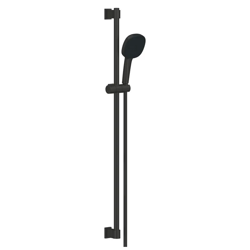 Vitalio Comfort 110 Set de douche avec barre + Douchette 2 jets, noir mat (G269302431)