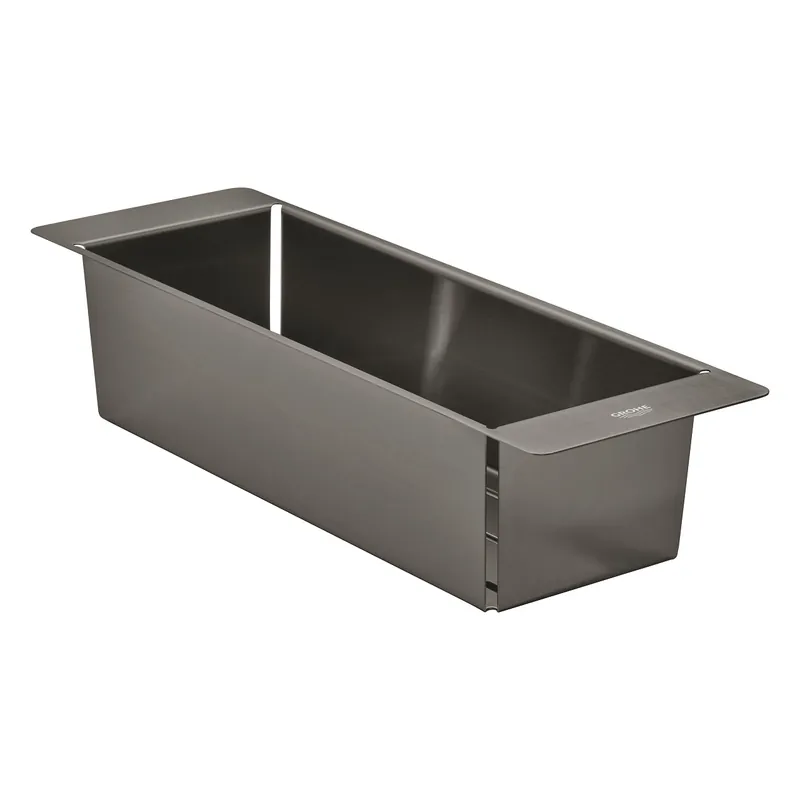 Egouttoir multifonctions pour évier 45 x 15 x 10 cm, hard graphite brossé (G40852AL0)