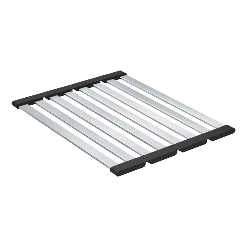 Grille d‘égouttage multifonctions 45x35 cm, inox brossé (G40856SD0)