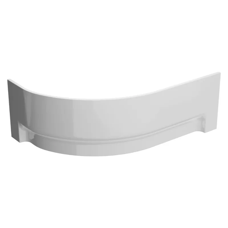 170 cm Fortuna Plus tablier de baignoire en acrylique, orientation droite, blanc (FOP1700P)