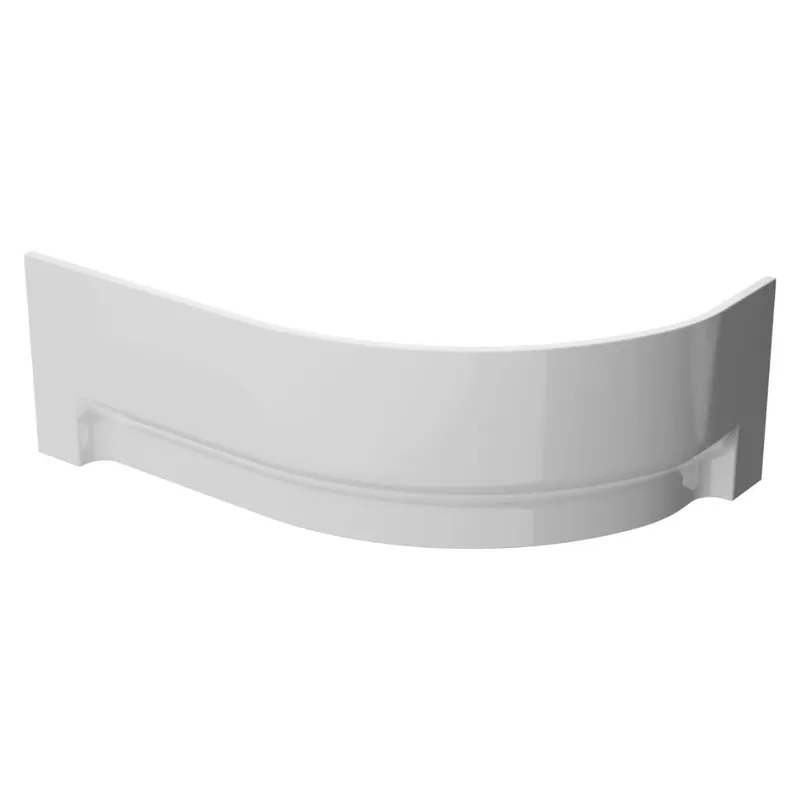 150 cm Fortuna Plus tablier de baignoire en acrylique, orientation gauche, blanc (FOP1500L)