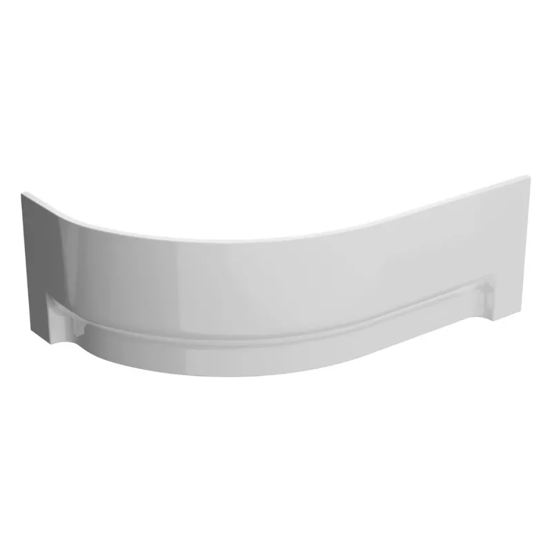 150 cm Fortuna Plus tablier de baignoire en acrylique, orientation droite, blanc (FOP1500P)