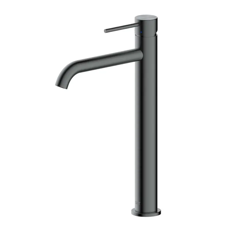 Aurum mitigeur lavabo 30,8 cm à levier en acier inoxydable, sans vidage, métal brossé (SATBAUR285BGM)