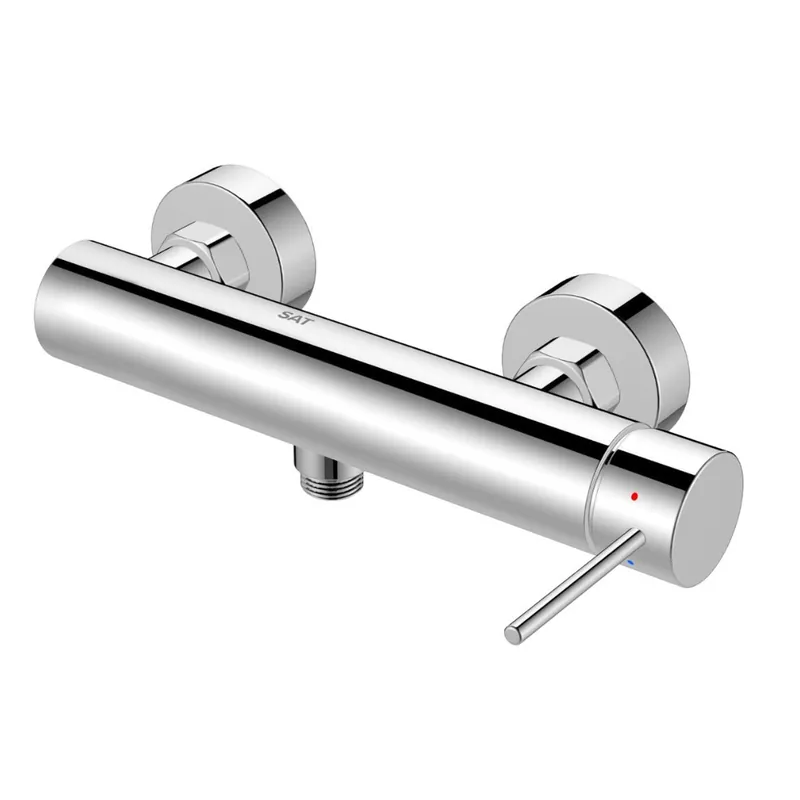 Aurum mitigeur de douche mural 150 mm à levier sans set de douche, chrome brillant (SATBAUR268CR)