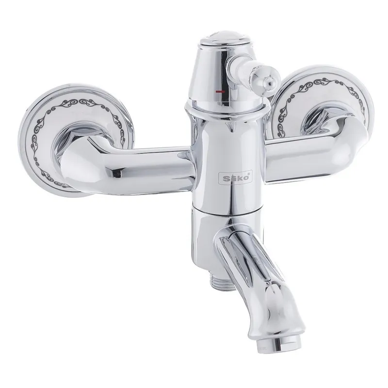 Mélangeur baignoire SIKO Provence sans kit de douche 150 mm chrome SIKOBSPV222