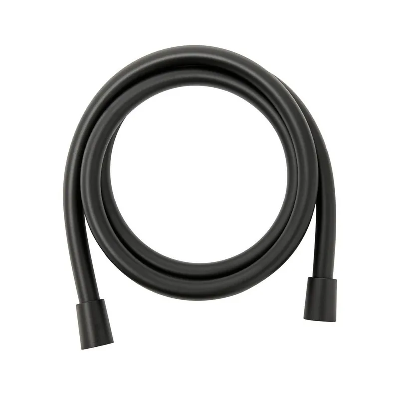 Flexible de douche SAT avec blocage anti-rotation noir mat SATHADICEFC