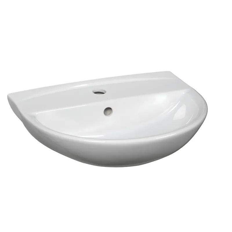 Lavabo S-Line Pro 58,5x42,5 cm trou pour mélangeur au milieu (SIKOSSLPRO6042)