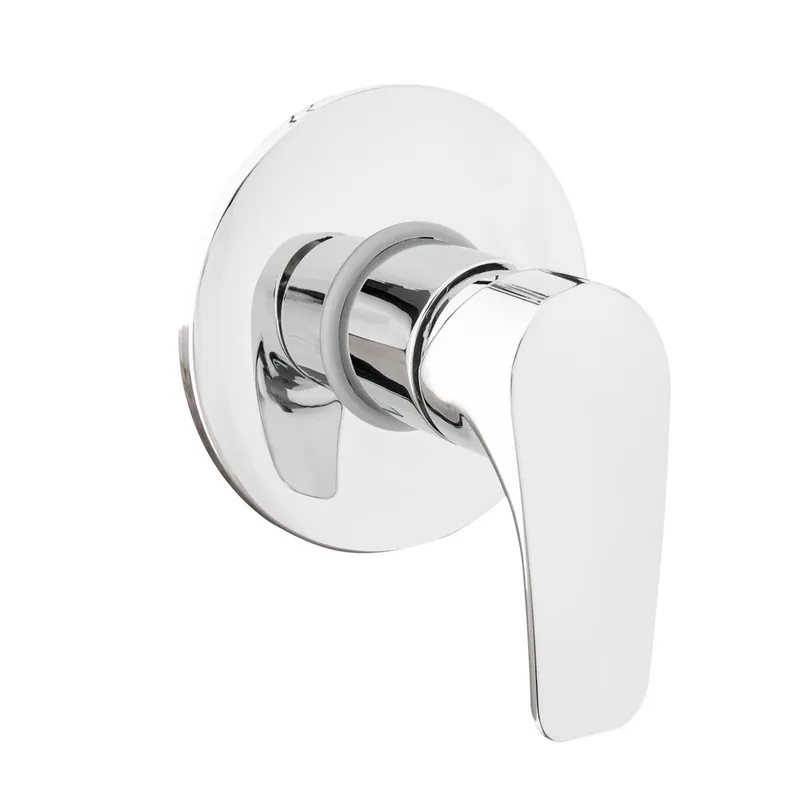 Mélangeur de douche SAT Project avec corps de mélangeur chromé SATBSPRO210