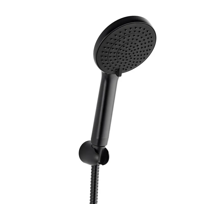 Douchette à main 3 jets avec flexible, noir mat (SATBSVS31C)