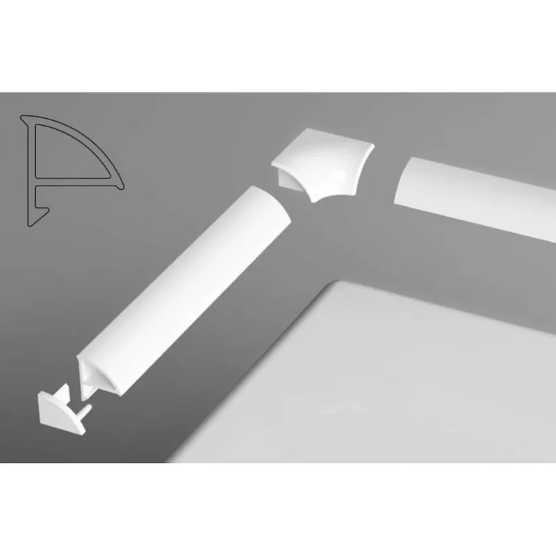 Ensemble pour Garniture de baignoire 6, blanc, (B440000001)