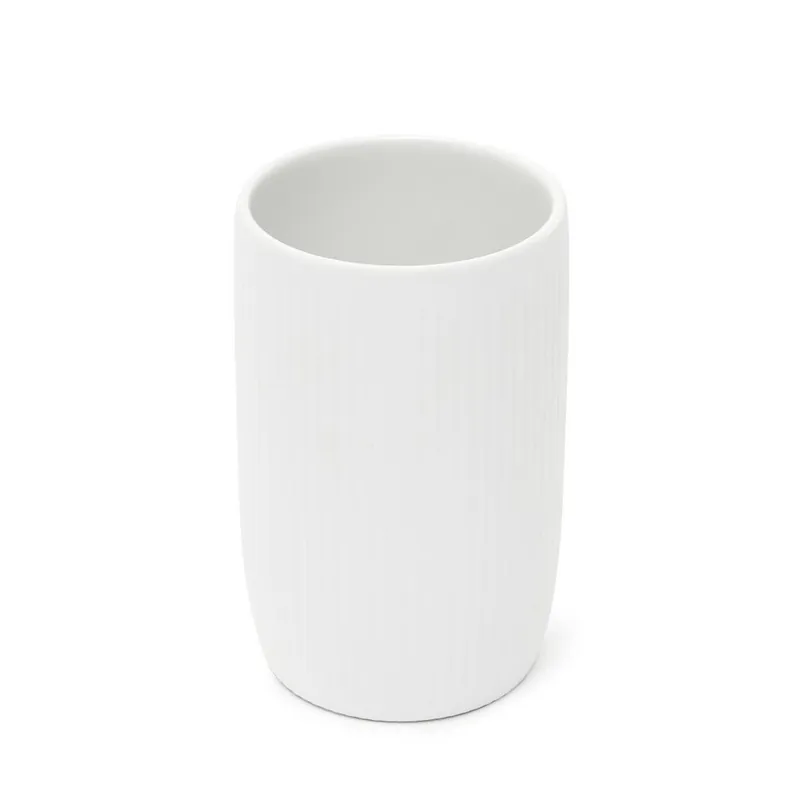 Pot pour brosse WC, blanc (SATDEVO27BI)
