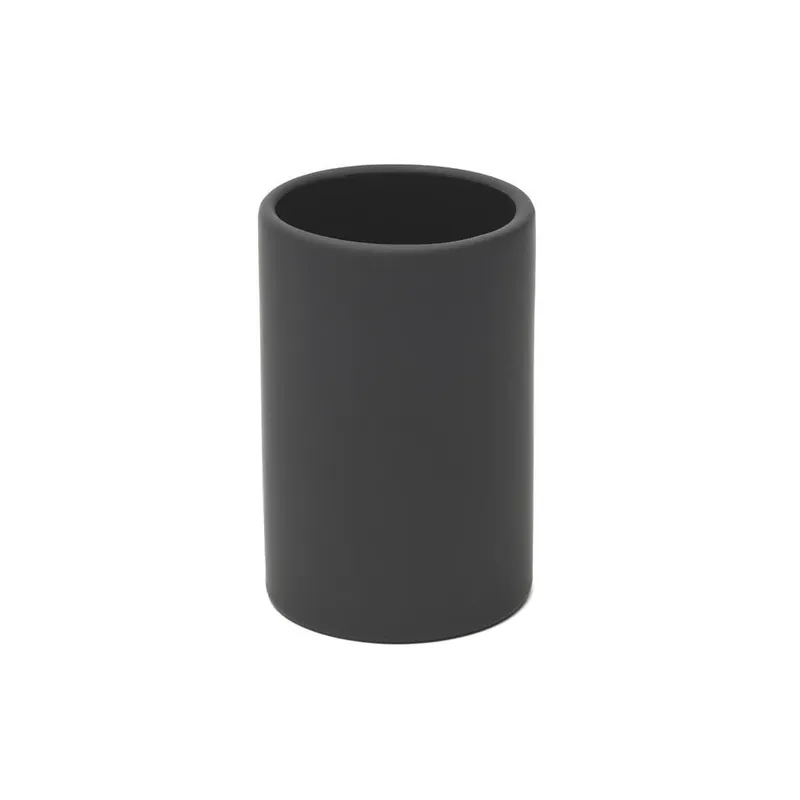 Pot pour brosse WC, noir (SATDFEEL27CE)