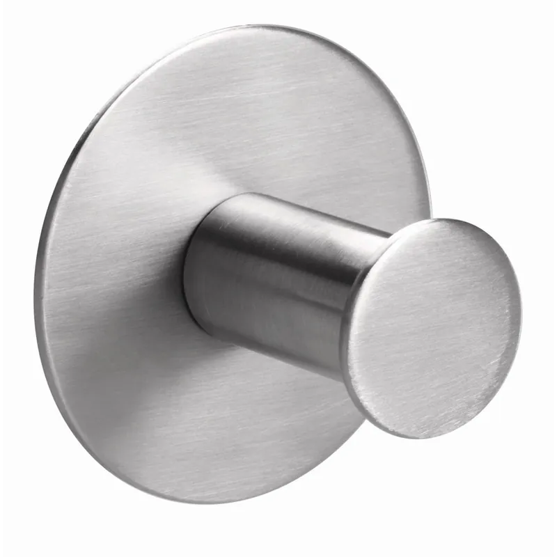 Crochet de sale de bain, sans vis PowerButton, chrome brossé (59330-00000-01)