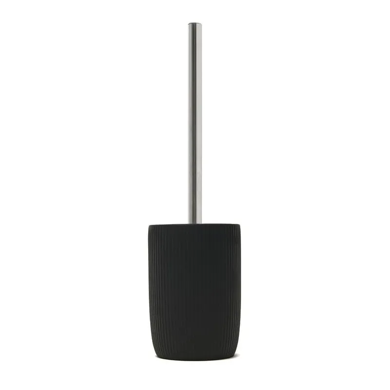Evolution Brosse WC en céramique, noir (SATDEVO37CE)
