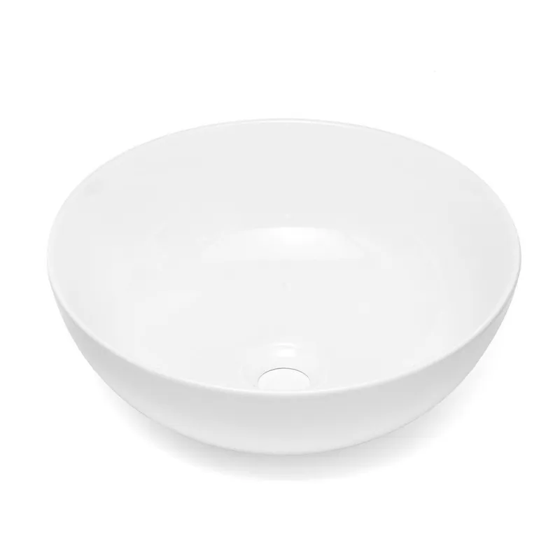 SIKO lavabo sur platine Triomini Slim 38,5x38,5 cm, sans trop-plein (SLM3838)