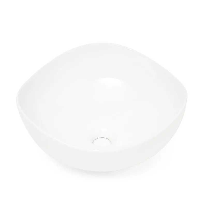 Vasque design Satum Feel 38x38 cm sans trou pour robinet (SATUMFEEL383838)