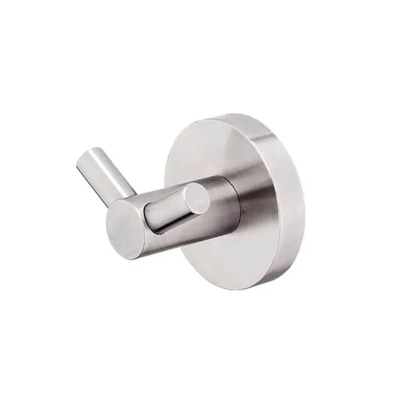 Unix Crochet double en acier inoxydable, chrome bossé (UNM1305310)