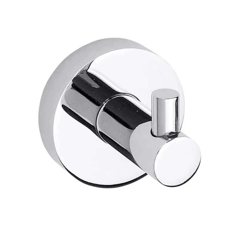 Omega Crochet de salle de bain, fixation sans vis, chrome (104106022)