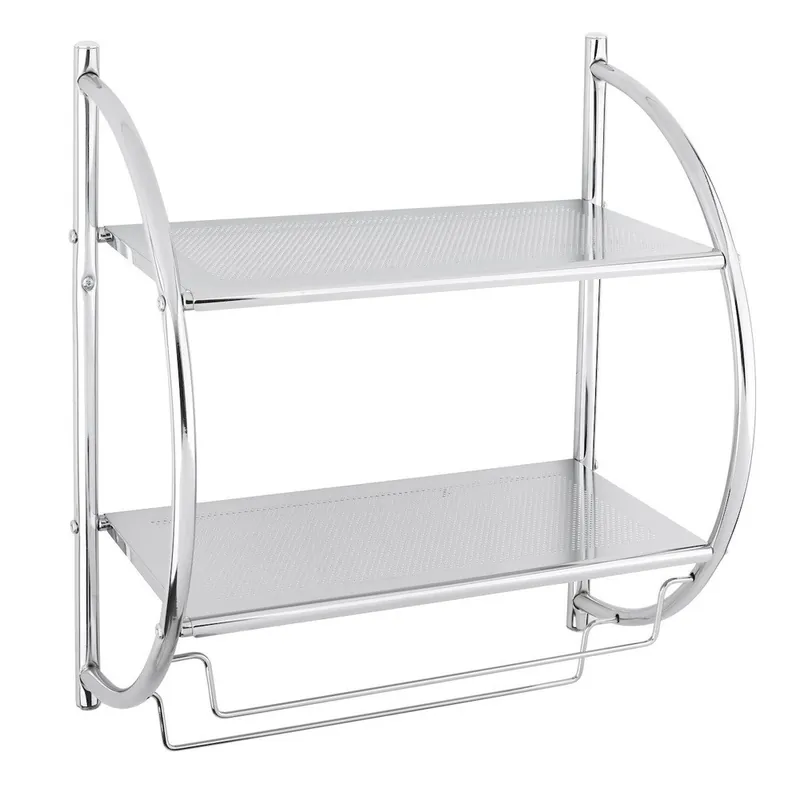 Etagère multiple avec plateau chromé POLOBLOUK2
