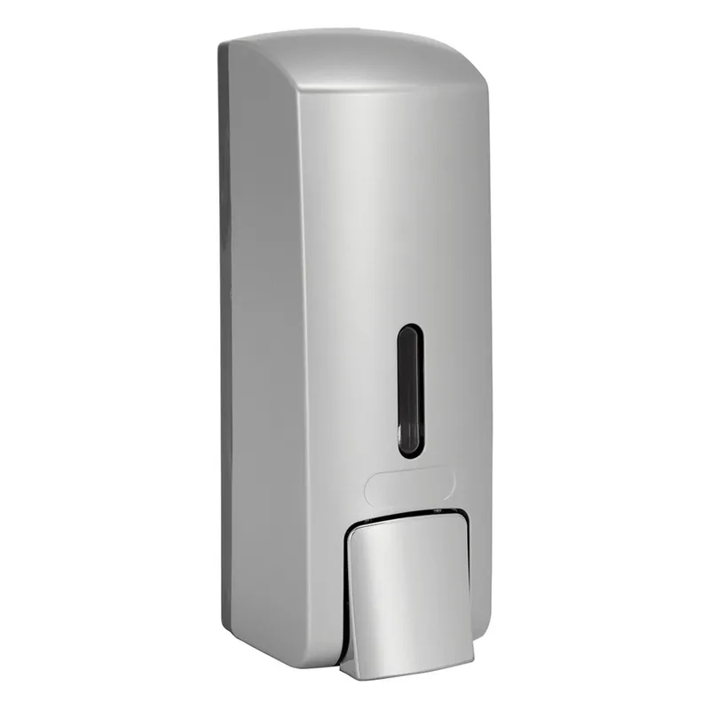 Distributeur de savon liquide 300 ml en plastique, gris mat (121209145)