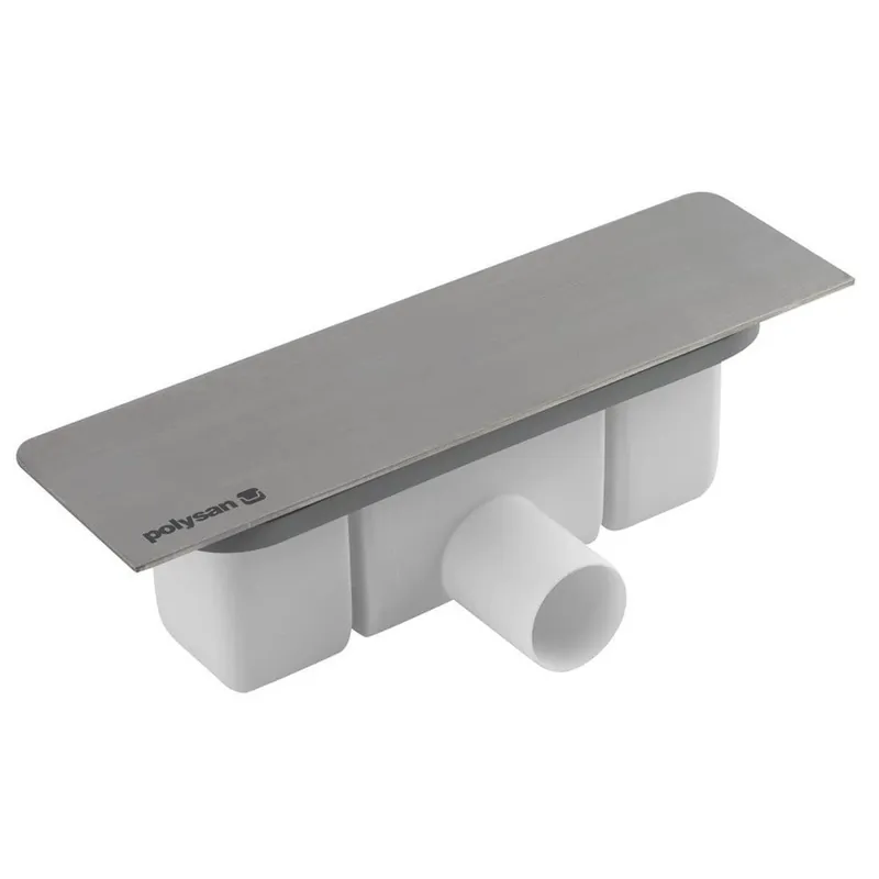Siphon de receveur de douche Polysan DN 40, inox (26317)