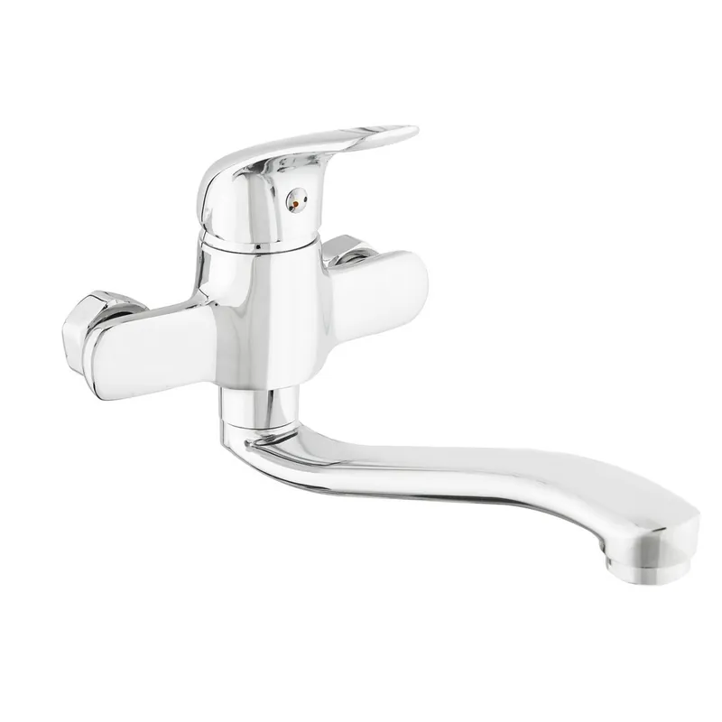 S-Line Pro 100 mitigeur de lavabo mural 100 mm, chrome (SIKOBSLPRO26110)