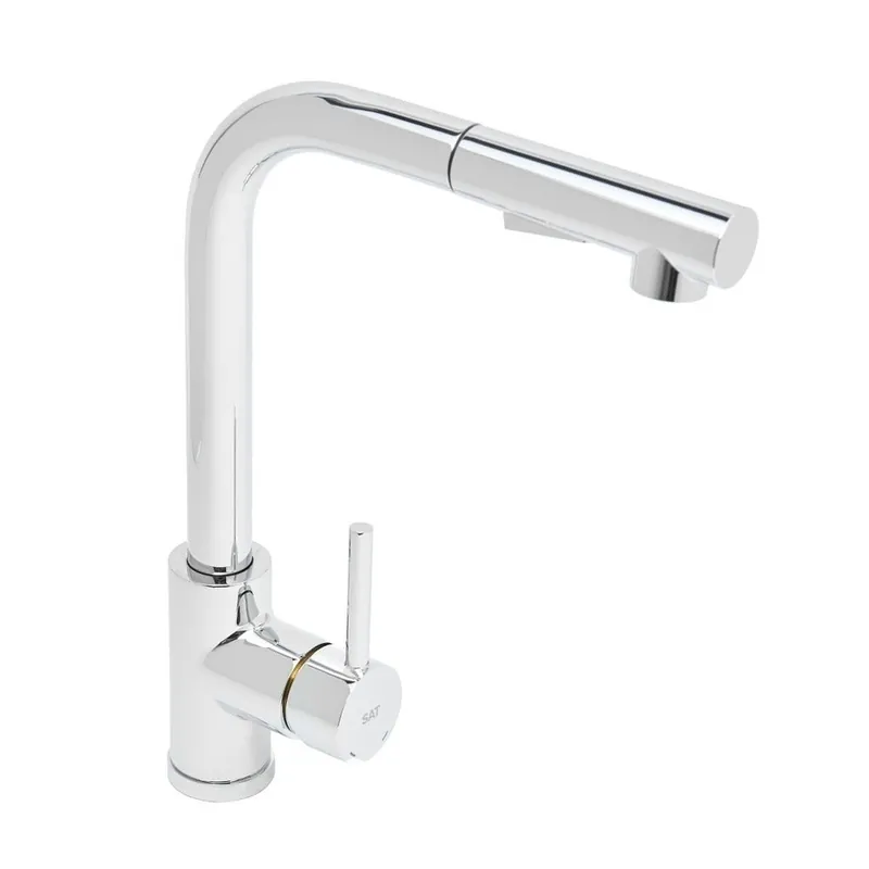 Mitigeur d‘évier SAT bras articulé chrome SATBSD289L