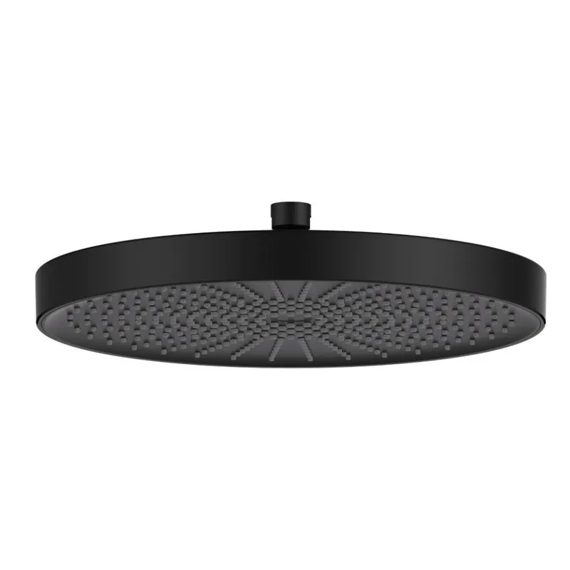 Douche de tête 1 jet ronde, diamètre 30 cm, noir mat (SATBSHS81C)
