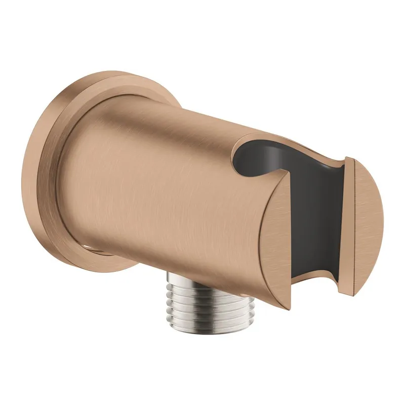 Rainshower coude à encastrer 1/2″ avec support, warm sunset brossé (G26658DL0)