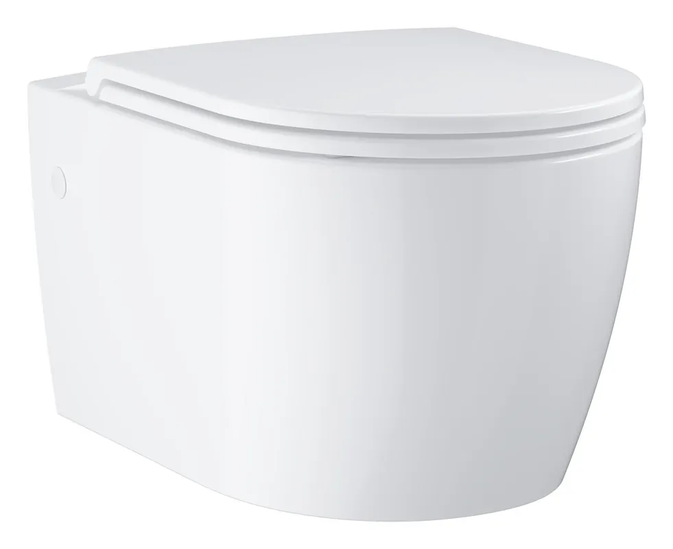 Start Round 36,8 x 54,3 cm WC suspendu avec abattant SoftClose, Rimless, blanc (G103848SH00)