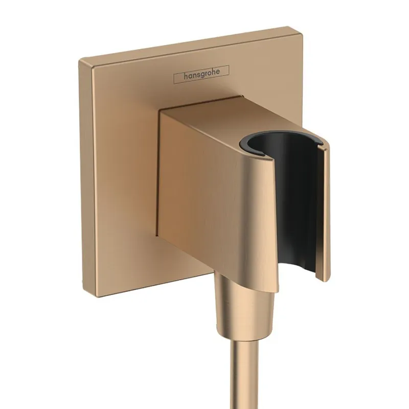 FixFit E Porter coude de raccordement, bronze brossé (26889140)