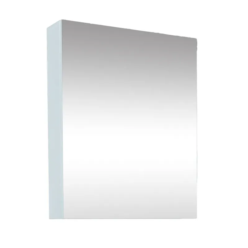 Armoire de toilette avec miroir intégré, 60x75 cm blanc, SAT B-Way (BWAY60CABW)
